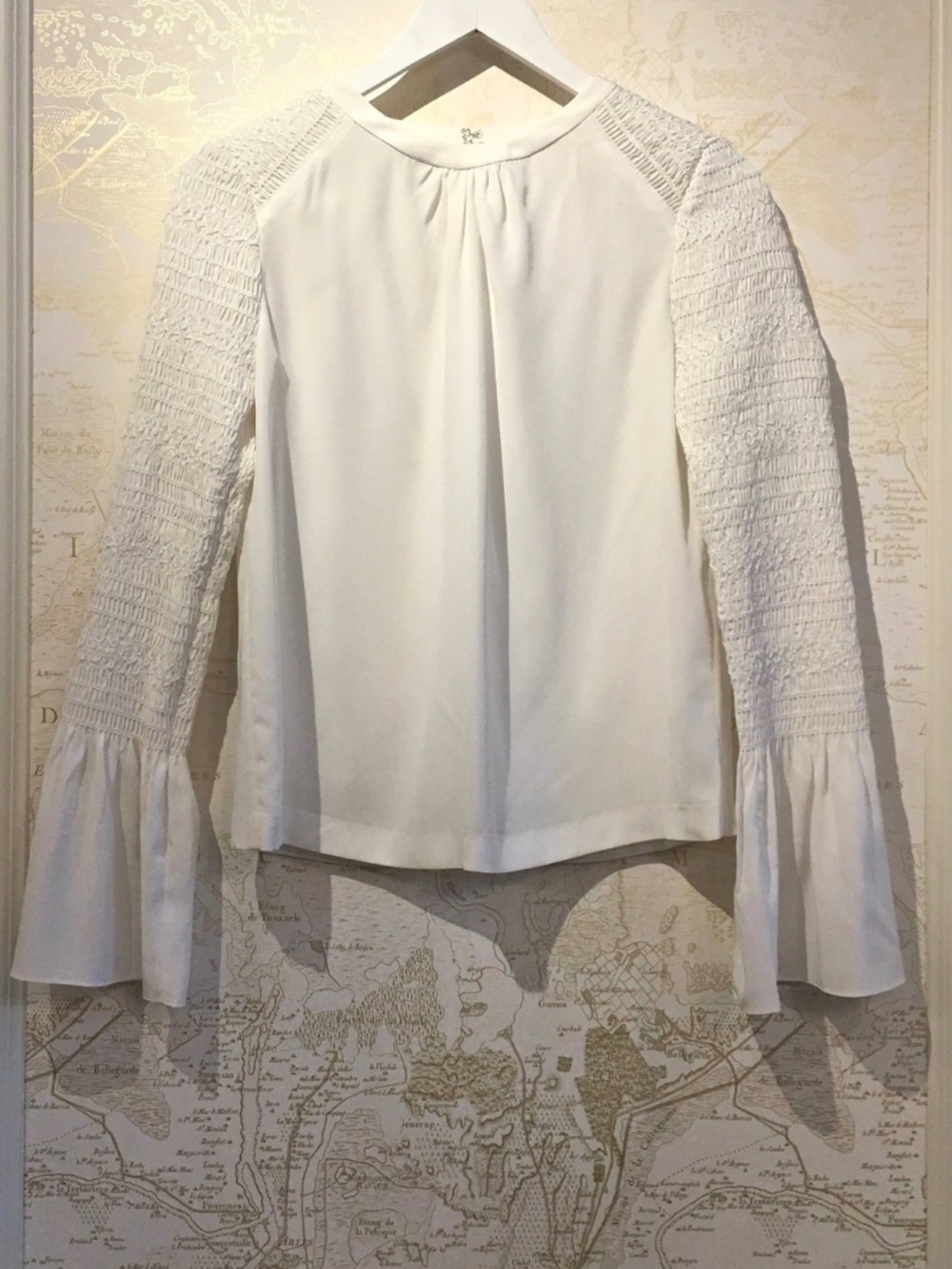 A.L.C. Sidra Silk Long-Sleeve Blouse